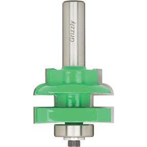 Carbide Tipped Quarter Round Stile & Rail Set, 1/2" Shank