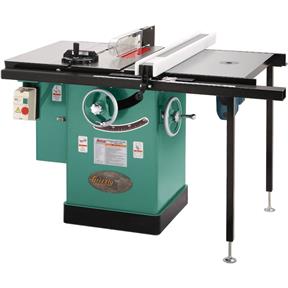 10" 5 HP 3-Phase Left Tilt Cabinet Saw