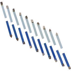 Carbide-Tipped Tool Bit Sets - 1/4" 20 pc.