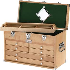 20" Maple 6 Drawer Chest