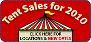 2010 Tent Sales!