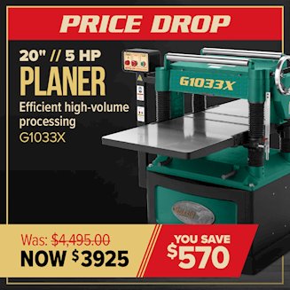 Banner for 02-03 G1033X Planer