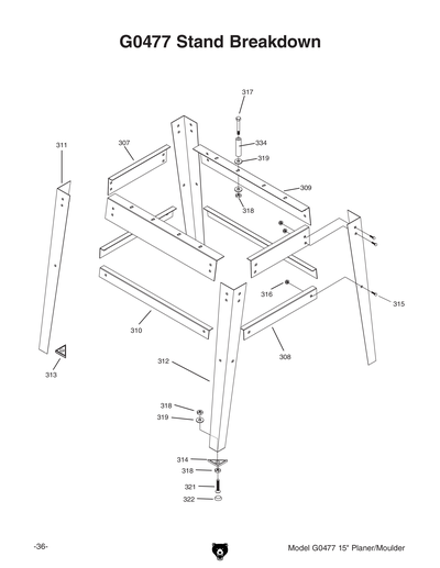 Part Diagram for G0477