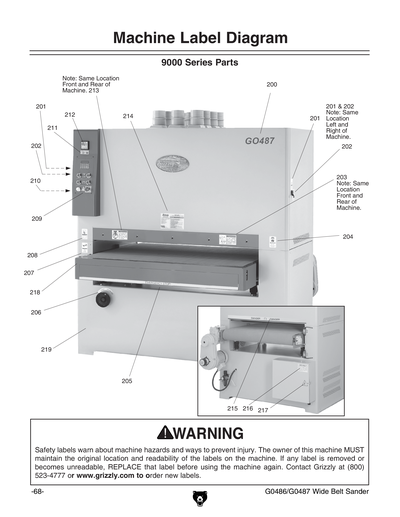 Part Diagram for G0487