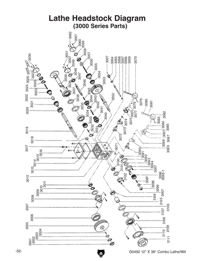 Part Diagram for G0492
