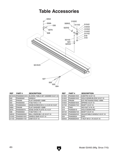 Part Diagram for G0493