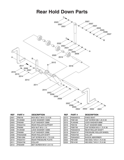 Part Diagram for G0504