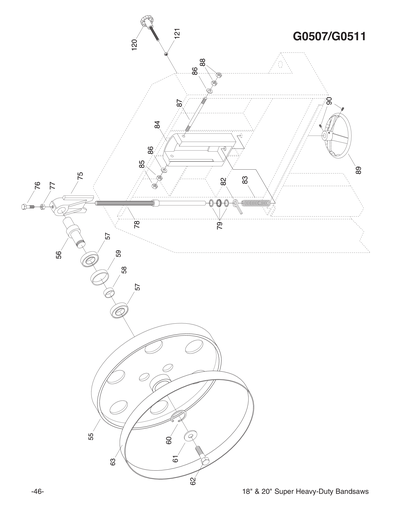 Part Diagram for G0511