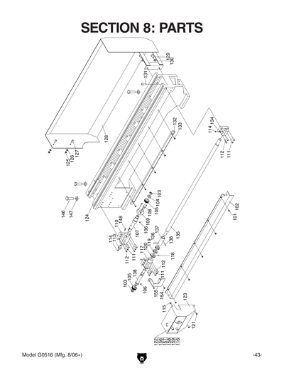 Parts for Combo Lathe w/ Milling Attachment - Grizzly