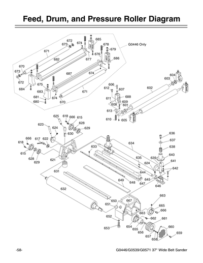Part Diagram for G0571