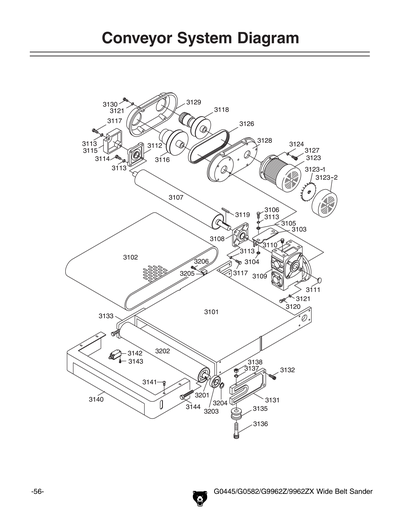 Part Diagram for G0582