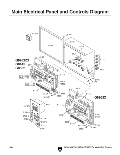 Part Diagram for G0582