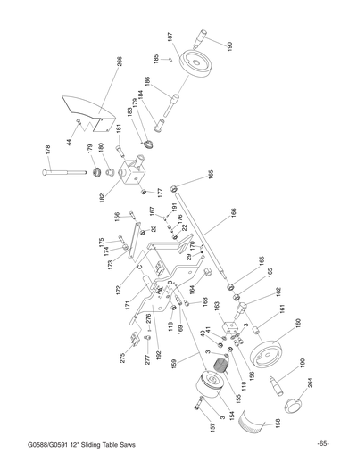 Part Diagram for G0588