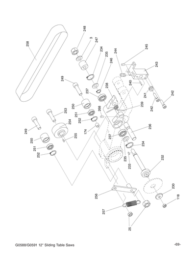 Part Diagram for G0588