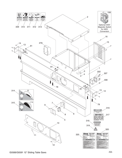 Part Diagram for G0591