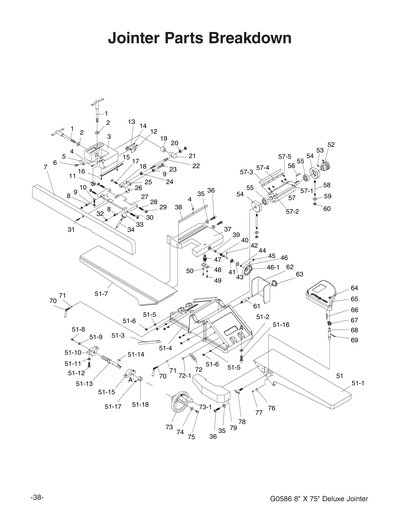 Part Diagram for G0593