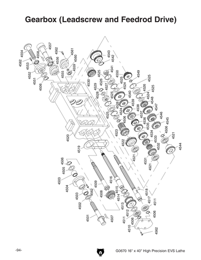 Part Diagram for G0670