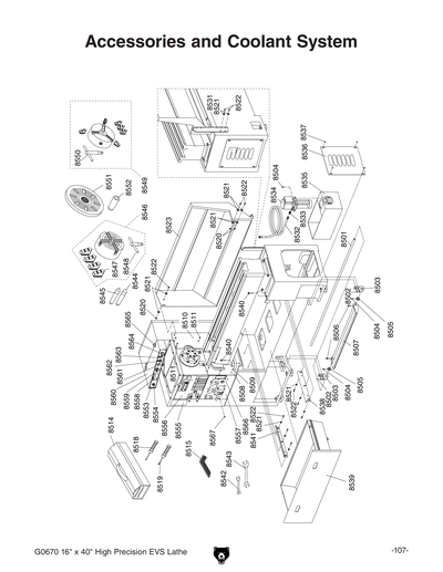 Part Diagram for G0670