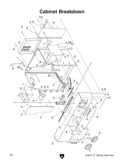 Part Diagram for G0674