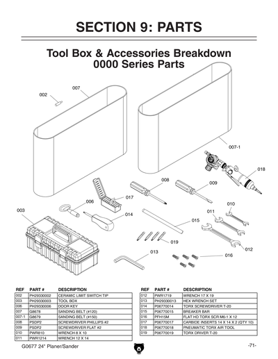 ふじ3776　オーダーページ Parts for G0677 24