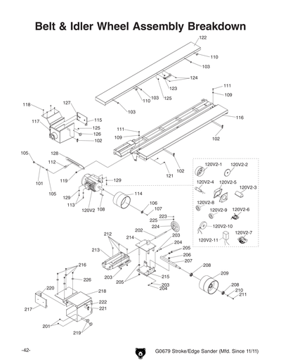 Part Diagram for G0679