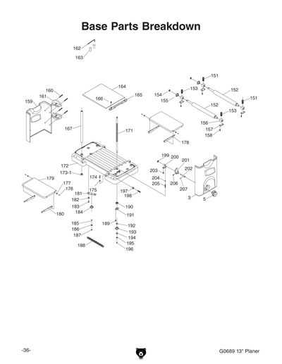 Part Diagram for G0689