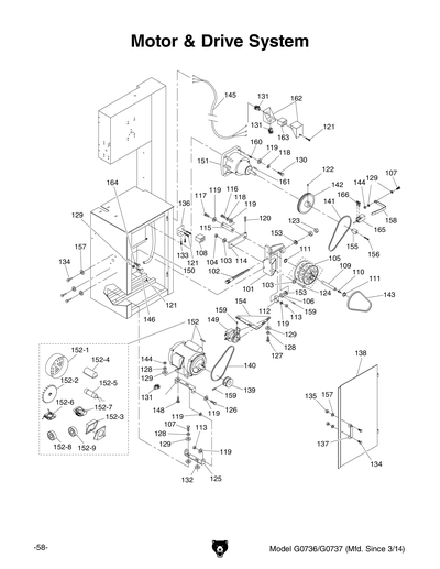 Part Diagram for G0737