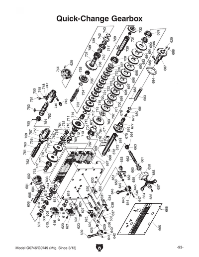Part Diagram for G0749