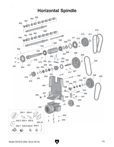 Part Diagram for G0757Z
