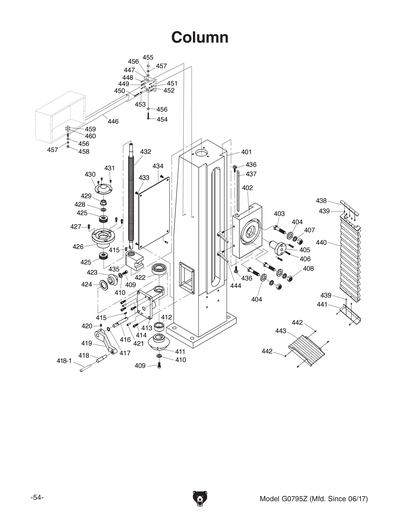 Part Diagram for G0795Z
