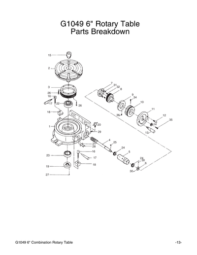 Part Diagram for G1049