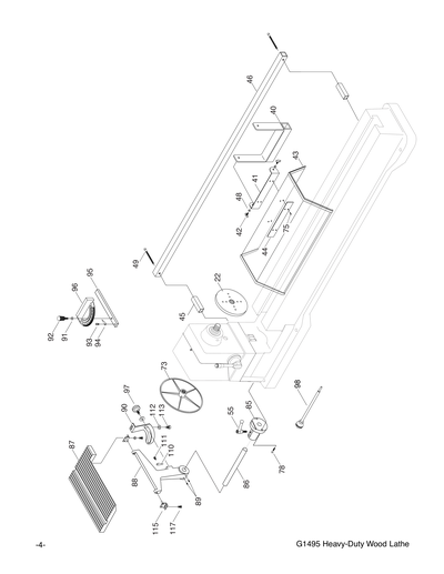 Part Diagram for G1495