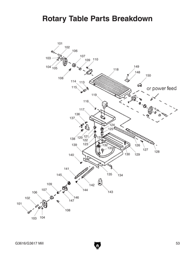 Part Diagram for G3616