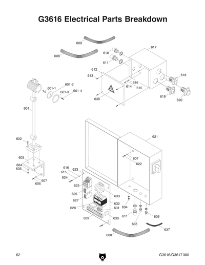 Part Diagram for G3617