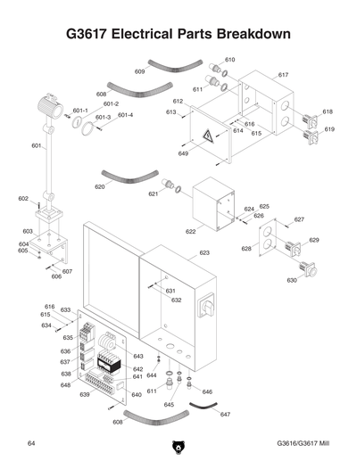 Part Diagram for G3617