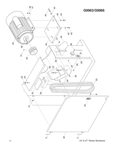 Part Diagram for G3619