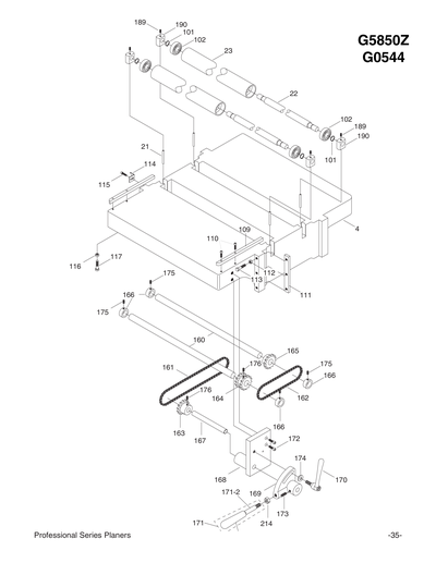 Part Diagram for G5850Z