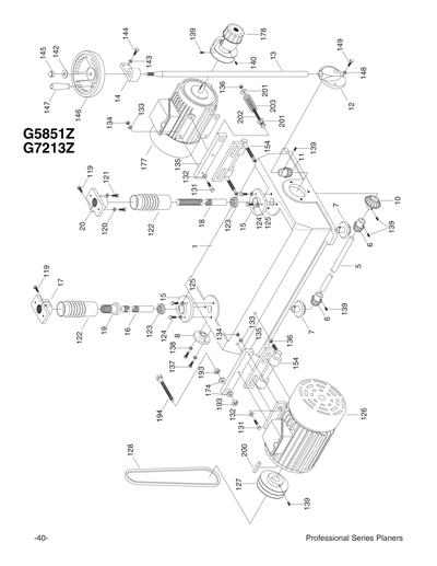 Part Diagram for G5851Z