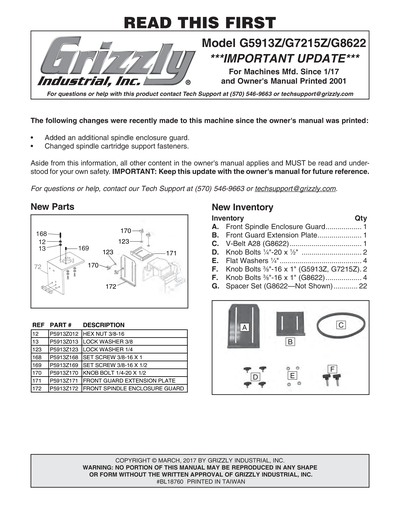 Part Diagram for G5913Z