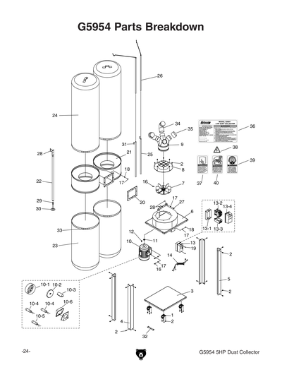 Part Diagram for G5954