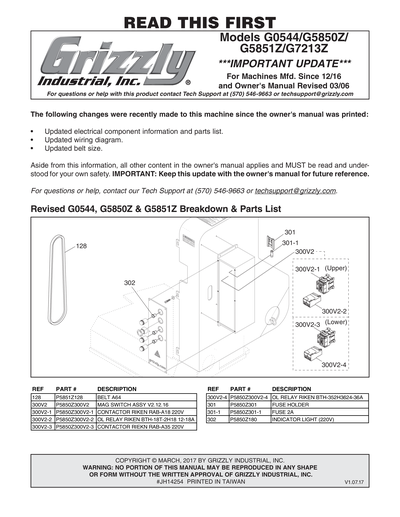 Part Diagram for G7213Z