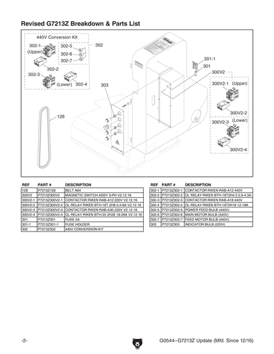 Part Diagram for G7213Z