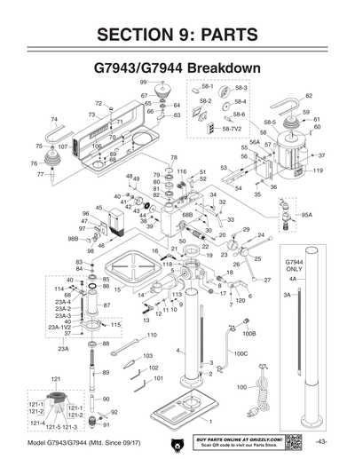 Part Diagram for G7944