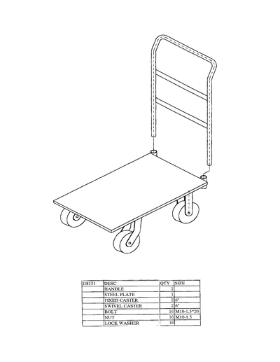 Part Diagram for G8151