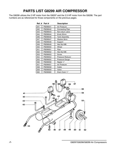 Part Diagram for G8298