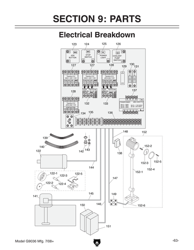 Part Diagram for G9036