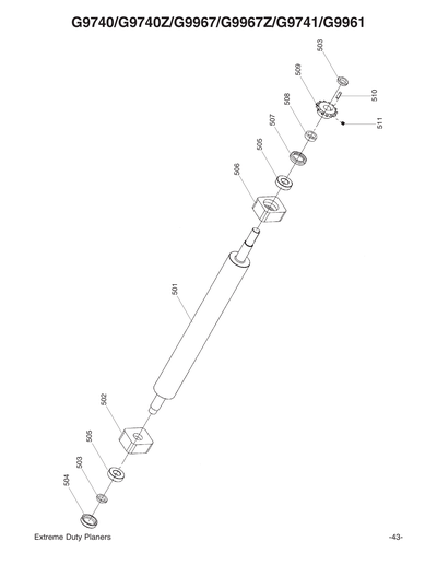 Part Diagram for G9741