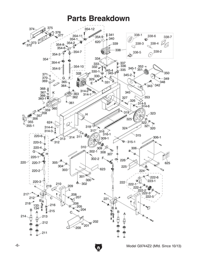 Part Diagram for G9744Z2