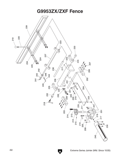 Part Diagram for G9860