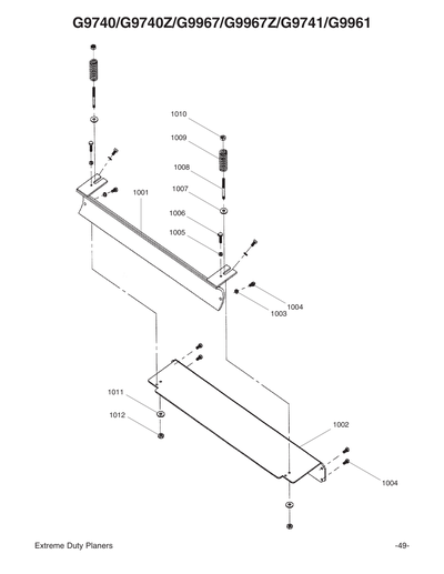 Part Diagram for G9961